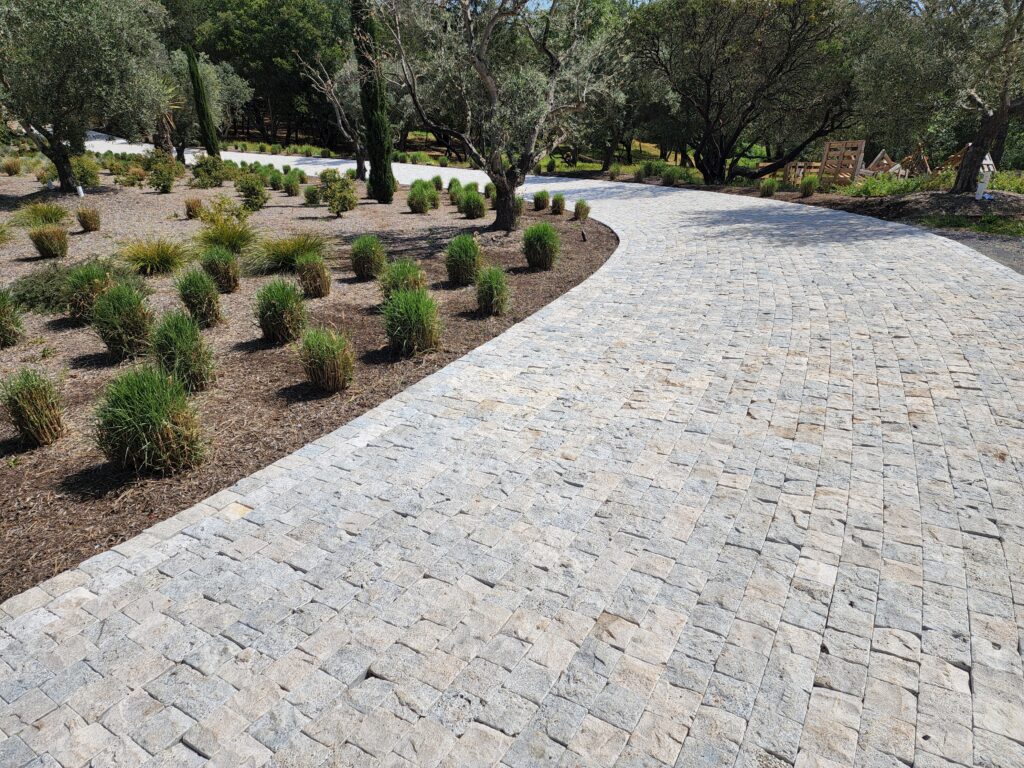 Legacy Paver Group installs stone paver driveways in Sonoma County.