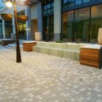 Commercial pavers installed in Corte Madera by the Legacy Paver Group.