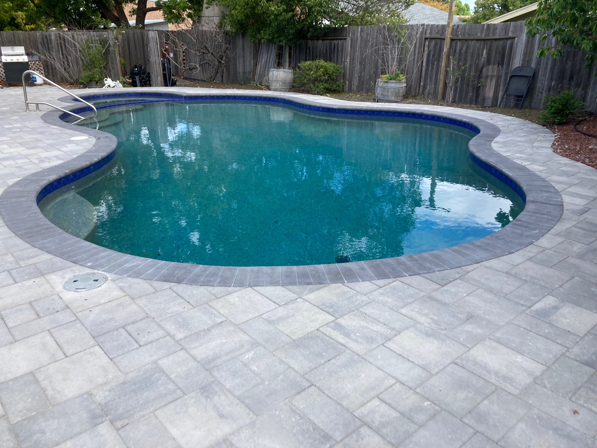 Pool decks by Legacy Pavers in Santa Rosa, CA.