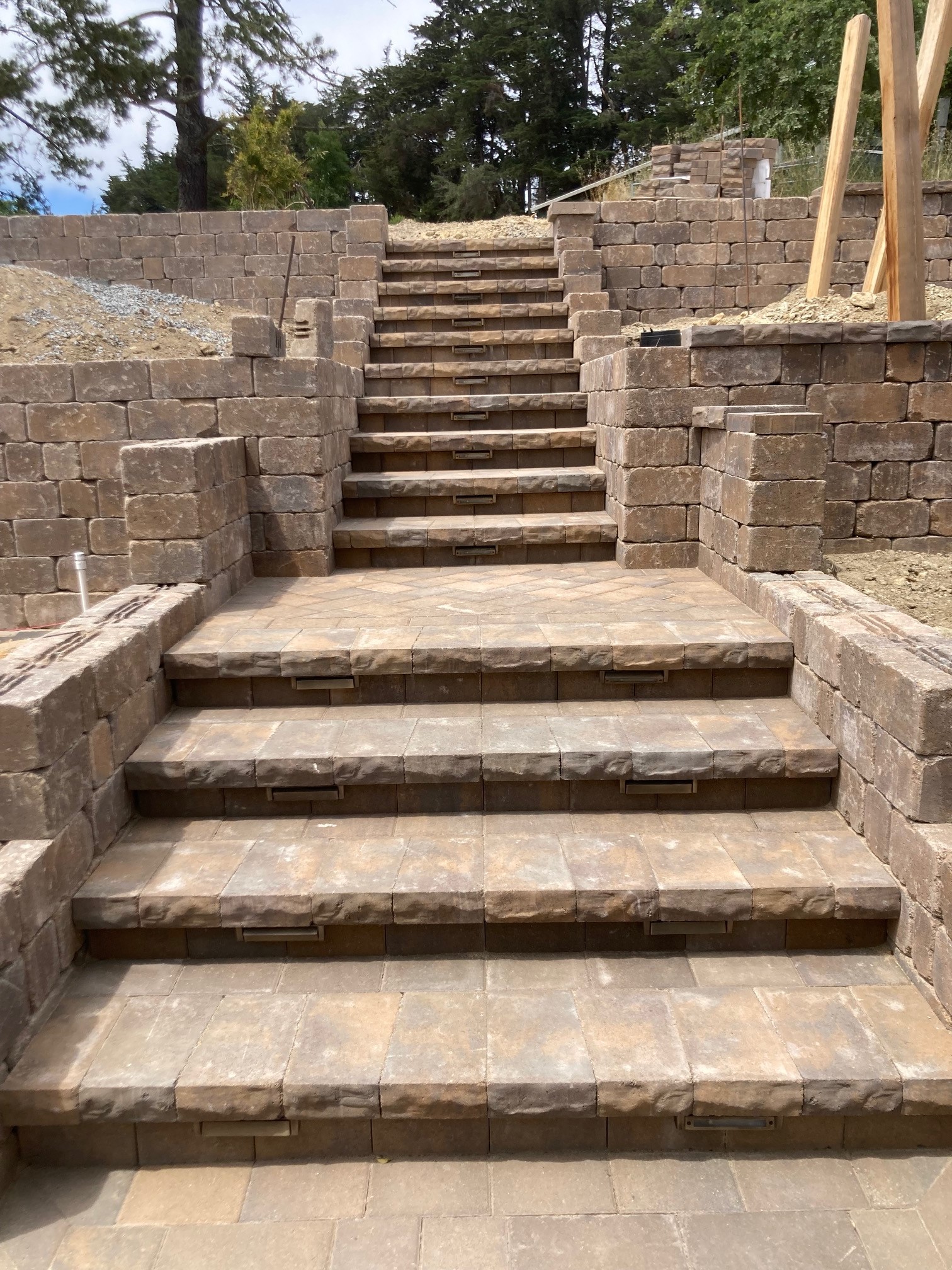 The Legacy Paver Group installs stone paver steps throughout Sonoma County and Marin County.