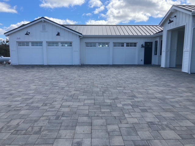 Another stone paver driveway by the Legacy Paver Group.